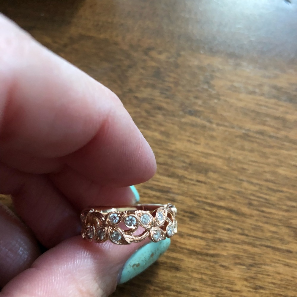 Rose gold diamond Neil Lane ring from Jared. - Picture 4 of 5